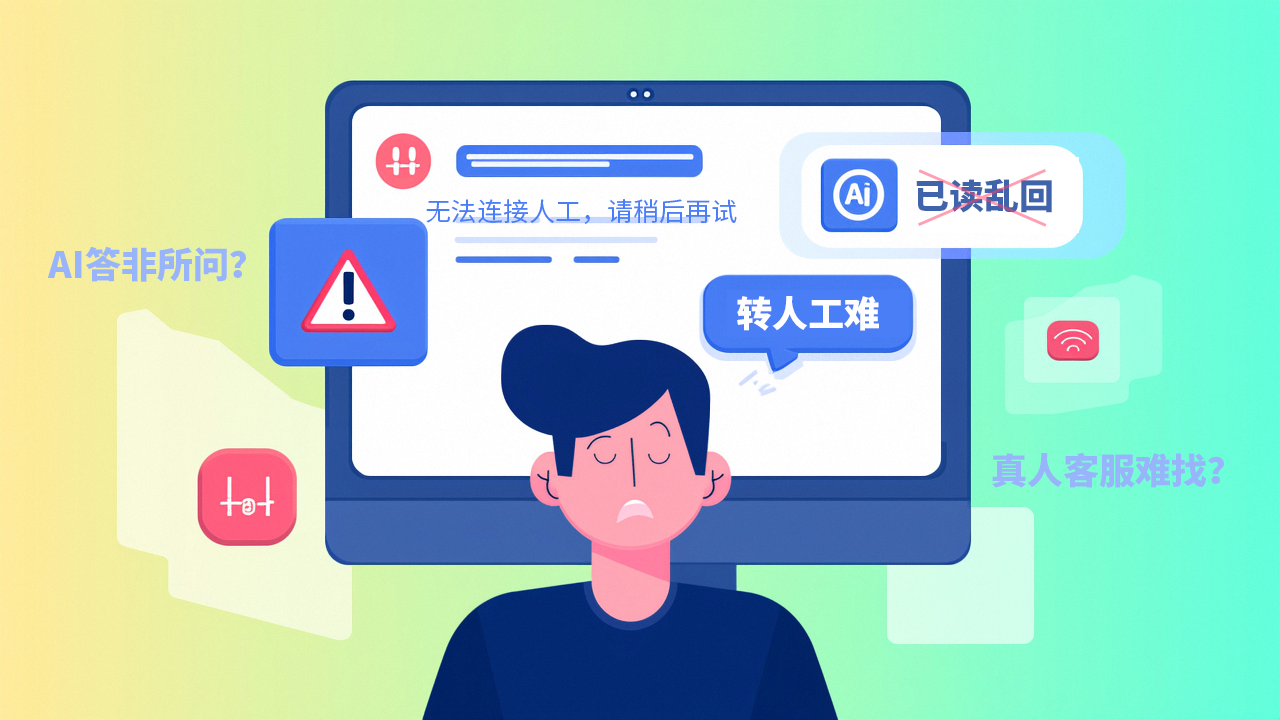 多家企业AI客服已读乱回转人工难，谁来拯救你的售后体验？
